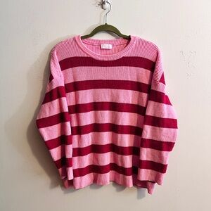 pink lily sweater